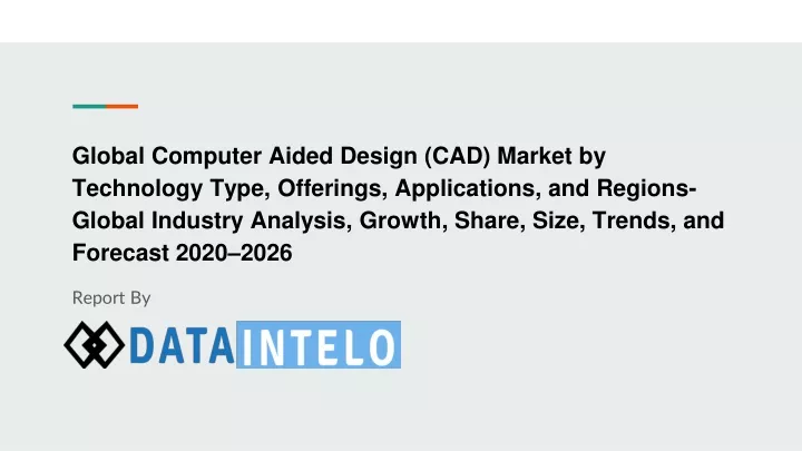 global computer aided design cad market