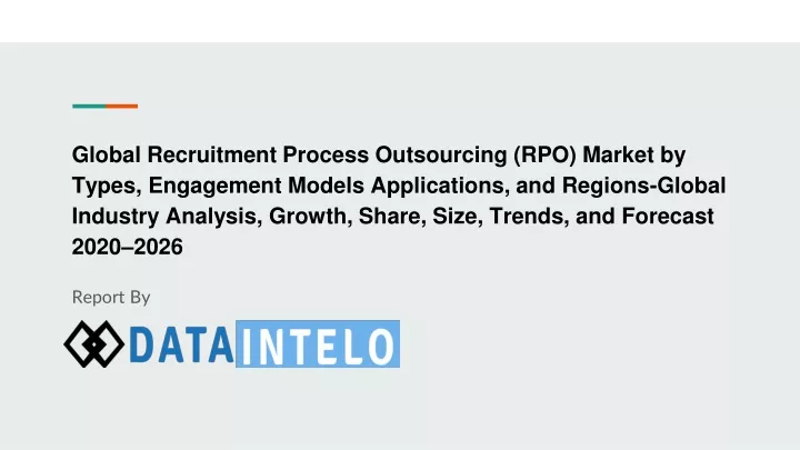 global recruitment process outsourcing rpo market