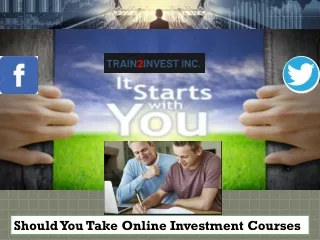 Should You Take Online Investment Courses