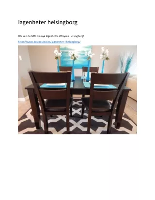 lagenheter helsingborg