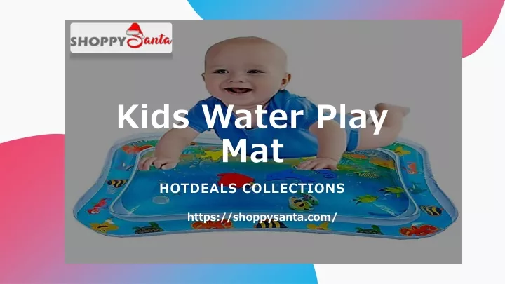 kids water play mat