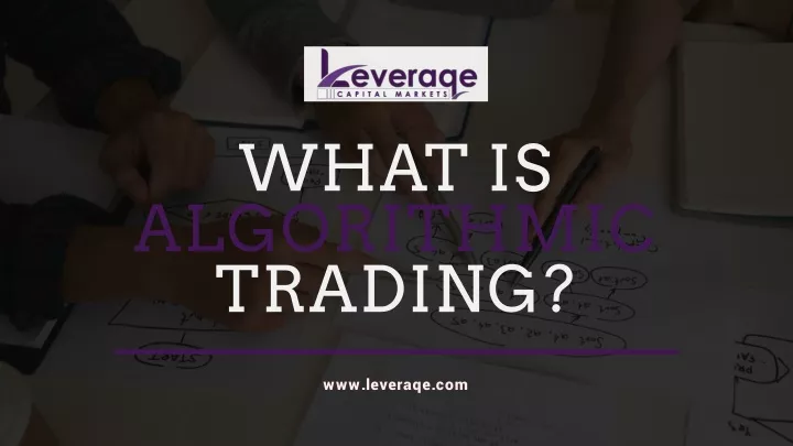 what is algorithmic trading