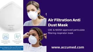 Buy N95 Mask Respirator (NIOSH)  - www.accumed.com