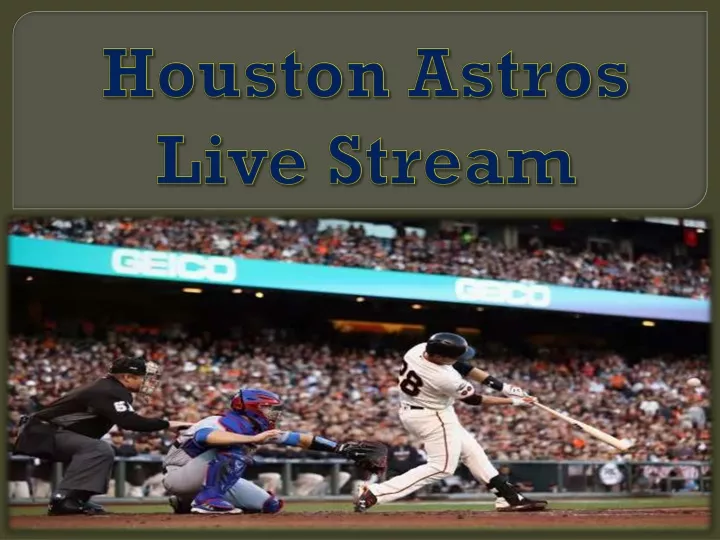 houston astros live stream