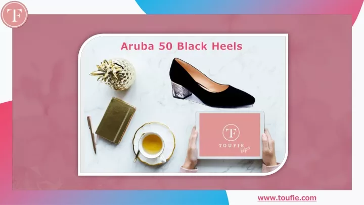 aruba 50 black heels