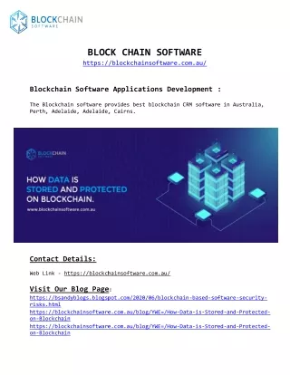Blockchain for Software Version Control