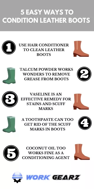 5 Easy Ways to Condition Leather Boots