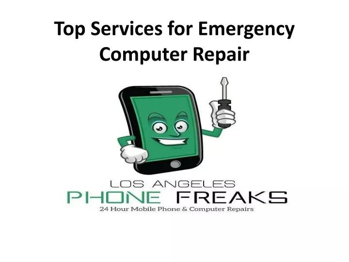 top services for emergency computer repair