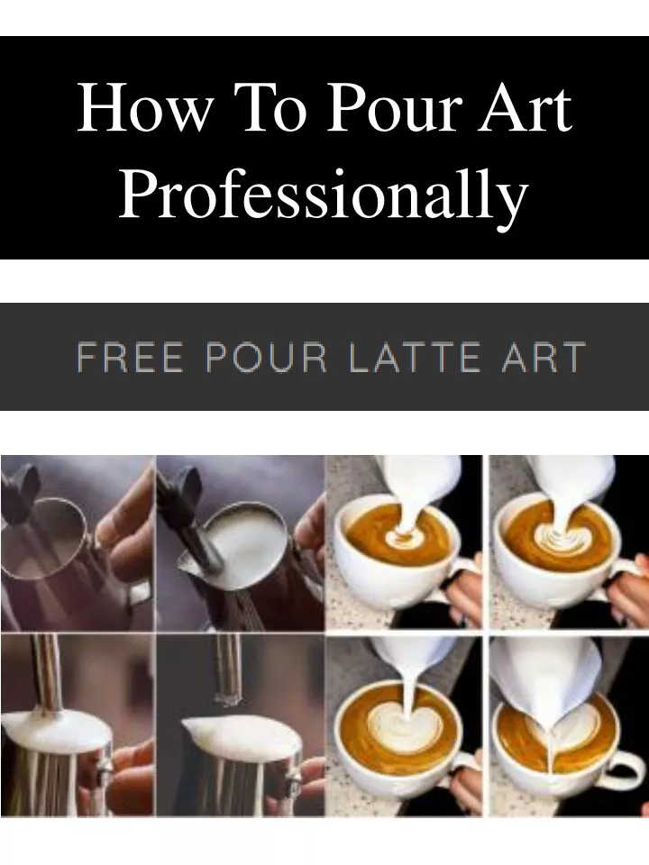 how to pour art professionally