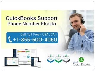 QuickBooks Support Phone Number Florida 1-855-6OO-4O6O