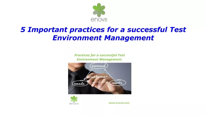 5 important practices for a successful test