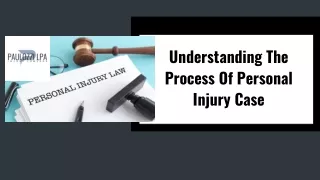 understanding the process of personal injury case