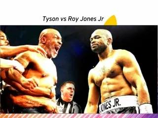 Tyson vs Roy Jones Jr