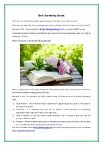 Best Gardening Books - slide 1