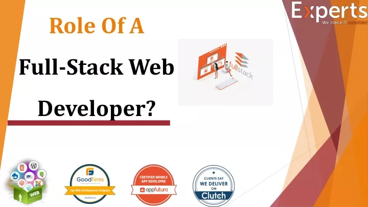 role of a full stack web developer