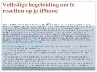 Apple store Utrecht leverancier van alle problemen