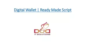 digital wallet ready made script