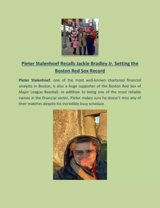 pieter stalenhoef recalls jackie bradley