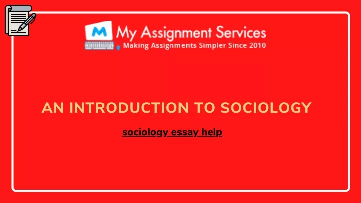 an introduction to sociology