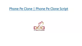 Phone Pe Clone | Phone Pe Clone Script | DOD IT SOLUTIONS