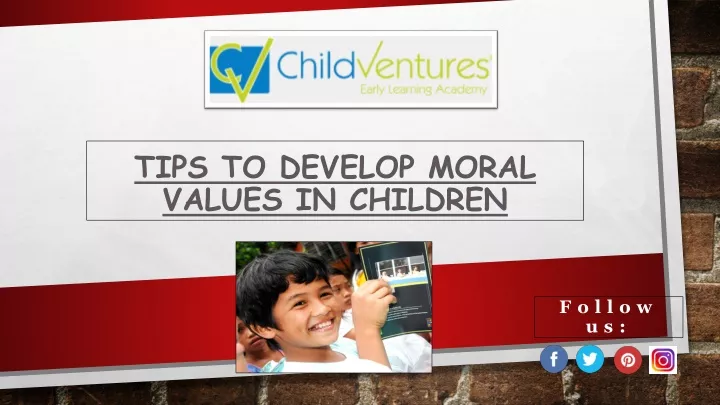 tips to develop moral values in children