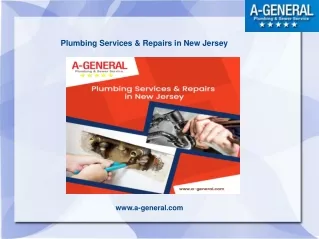 The Plumbing Service & Repair Agencies in New Jersey
