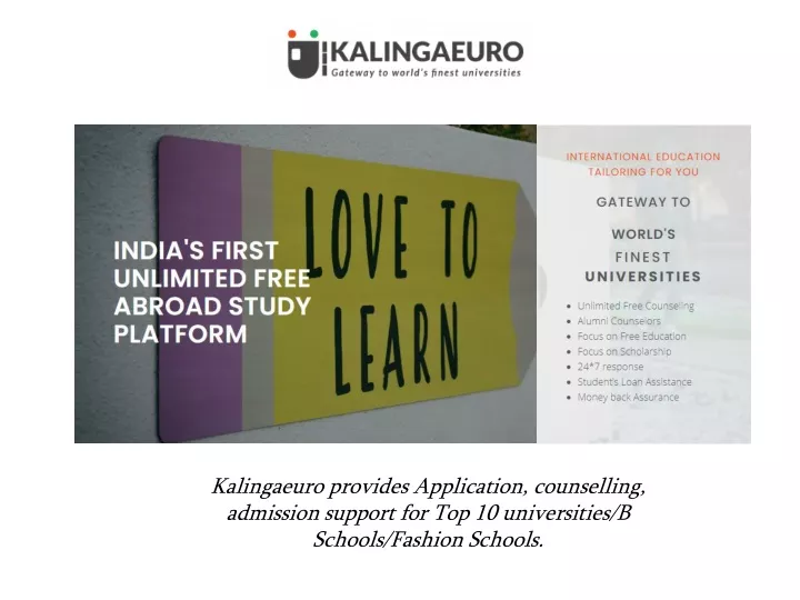 kalingaeuro provides application counselling