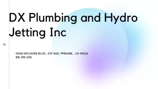 Dx Plumbing