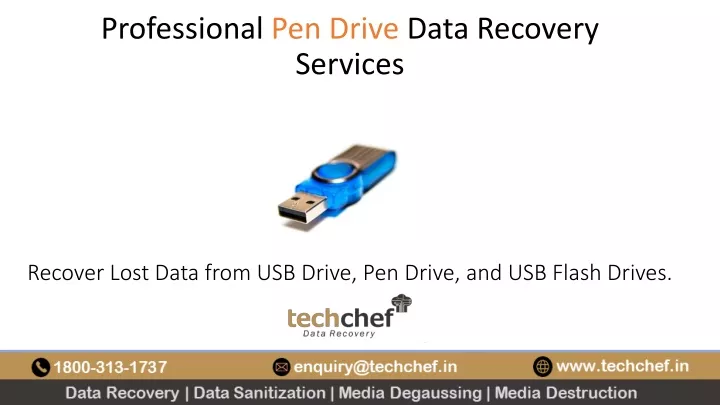 professional pen drive data recovery services
