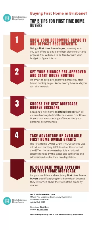 Top 5 Tips For First Time Home Buyers