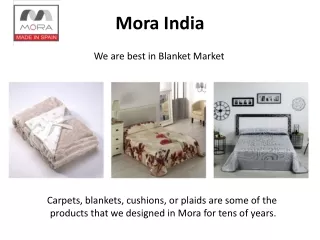 Buy Luxury Mora Blanket in India