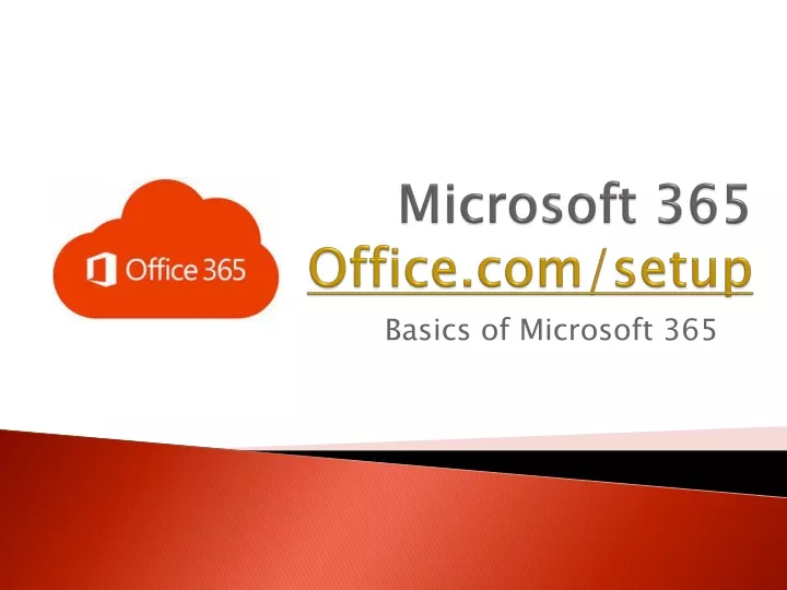 basics of microsoft 365