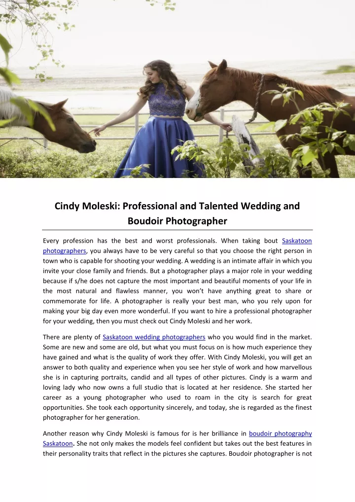 cindy moleski professional and talented wedding