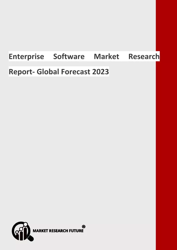 enterprise software market research report global