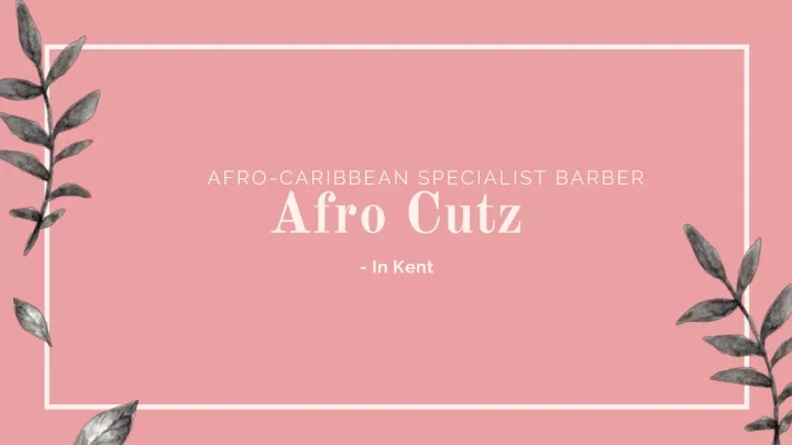 afr o caribbean specialist barber