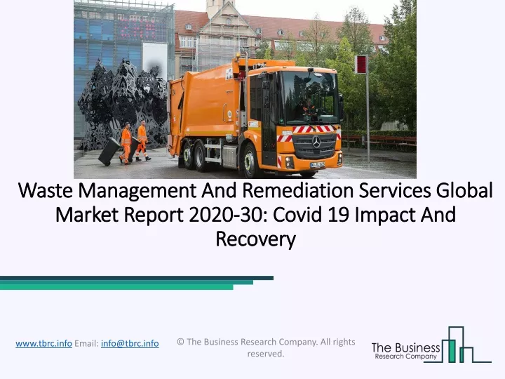 waste management and remediation services global market report 2020 30 covid 19 impact and recovery