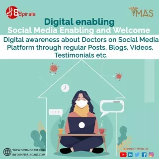 Digital Awarness about Doctors on Social Media  with spiralscare