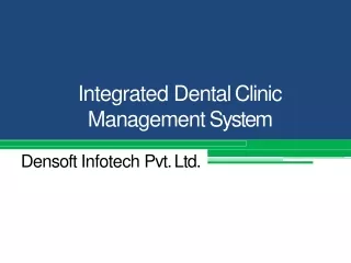 Densmart | Affordable Dental Practice Management Software In India