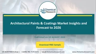 Architectural Paints & Coatings Market Insights and Forecast to 2026