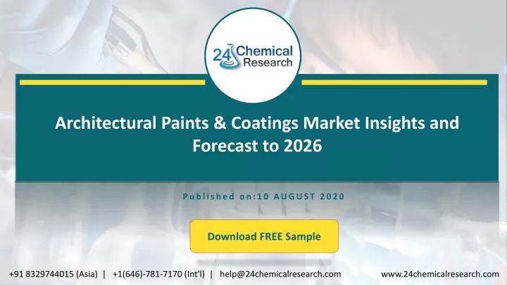architectural paints coatings market insights