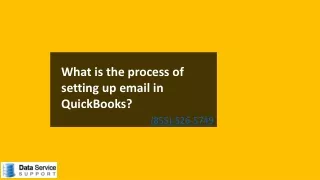 what is the process of setting up email