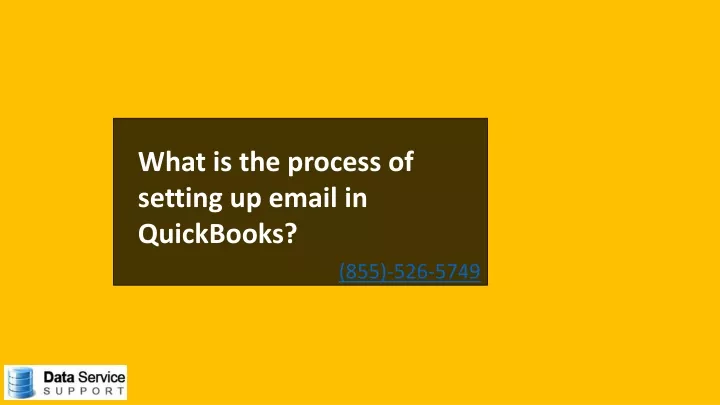 what is the process of setting up email