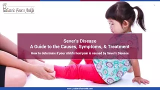 Sever's Disease A Guide to the Causes, Symptoms, & Treatment