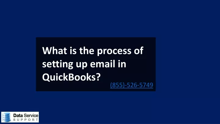 what is the process of setting up email