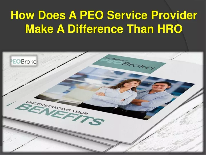 how does a peo service provider make a difference