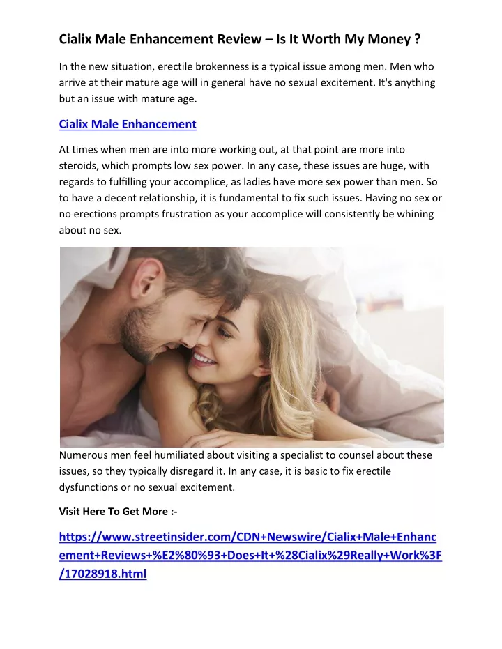 cialix male enhancement review is it worth