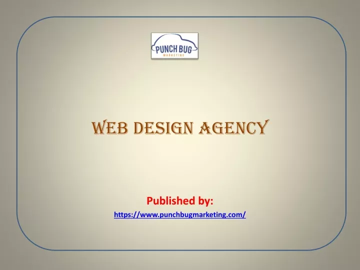 web design agency published by https www punchbugmarketing com