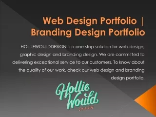 web design portfolio branding design portfolio