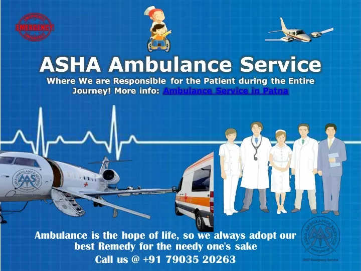 asha ambulance service where we are responsible