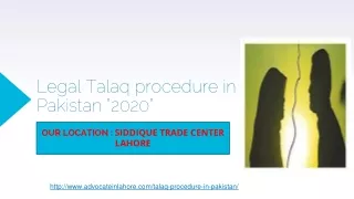 Best Way To Know Talaq Procedure in Pakistan - Get Talaq Certificate in Pakistan After Talaq